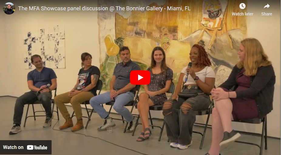 The Bonnier Gallery MFA Panel Discussion